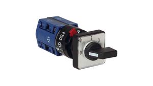 Rotary Switch, Poles = 1, Positions = 3, 60°, Panel Mount