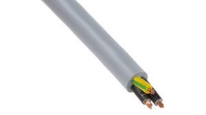 ÖLFLEX 150 Control Cable, 3 Cores, 1.5 mm², Unscreened, 100m, Grey PVC Sheath, 16 AWG