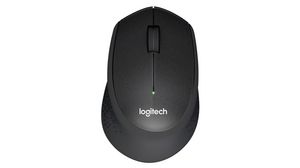 Silent Business Wireless Mouse B330 1000dpi Optical Right-Handed Black