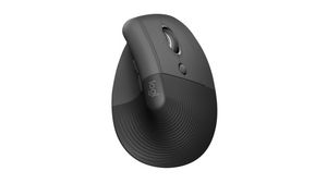 Wireless Mouse LIFT 4000dpi Optical Left-Handed Black
