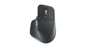 Wireless Mouse MX MASTER 3S 8000dpi Optical Right-Handed Black