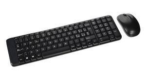 Keyboard and Mouse, 1000dpi, MK220, IT Italy, QWERTY, Wireless