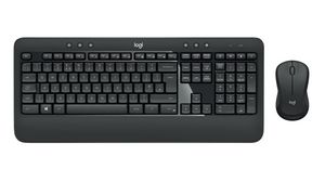 Keyboard and Mouse, 1000dpi, MK540, DE Germany, QWERTZ, Wireless