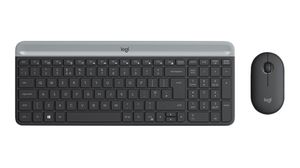 Keyboard and Mouse, 1000dpi, MK470, CH Switzerland, QWERTZ, Wireless