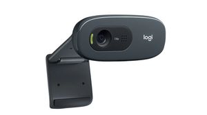 Webbkamera, C270, 1280 x 720, 30fps, 55°, USB-A
