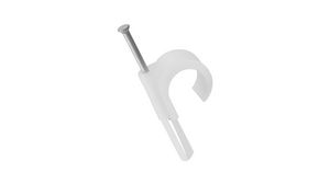 Cable Clip, Plug-In, Polyamide, Natural, 19 ... 22mm