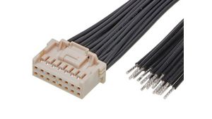 Off-the-Shelf (OTS) Cable Assembly, iGrid, Plug - Bare End, 100mm, 22AWG, Circuits - 16
