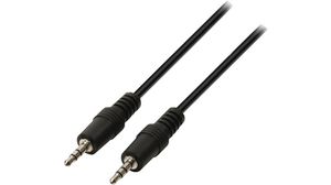 Audio Cable, Stereo, 3.5 mm Jack Plug - 3.5 mm Jack Plug, 5m