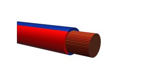 Stranded Wire PVC 1.5mm² Bare Copper Blue / Red R2G4 100m