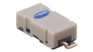 Micro Switch D2LS, 1mA, 1NO, 600mN, Button