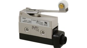 Limit Switch, Hinge Roller Lever, 1NO / 1NC,