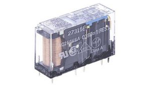 PCB Mount Force Guided Relay, 24V dc Coil Voltage, 4 Pole, 3PST, SPST