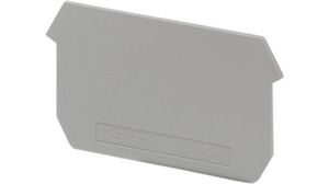 End plate, Grey, 63.5 x 35.9mm
