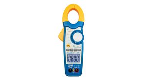 Current Clamp Meter, TRMS, 40MOhm, 10MHz, LCD, 1kA