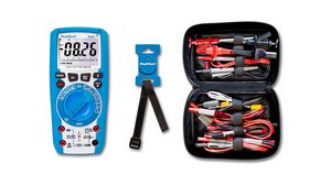 Multimetro digitale Peaktech 3443 e kit di accessori per test + cinghia magnetica IN OMAGGIO 6 V ... 1 kV