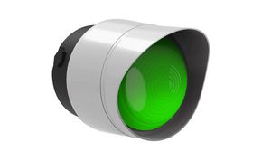 LED-es közlekedési lámpa Zöld 180mA 24V Spectra Falra szerelhető / Konzollal szerelhető IP65 Csavaros csatlakozó