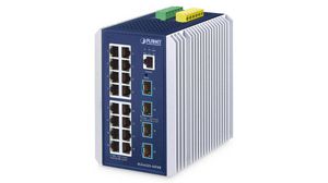 Ethernet-switch, RJ45-porter 16, 10Gbps, Layer 3 Managed
