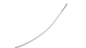 Przewód jednożyłowy - linka Poliamid (PA) 1.3mm? Miedź niklowana Biały 100m