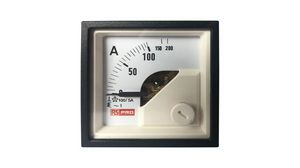 Analogue Panel Meter AC: 0 ... 200 A 45 x 45mm