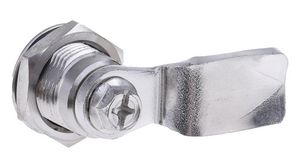 Cabinet Lock, IP54, 26mm, Stainless Steel
