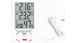 Indoor or Outdoor Thermo-Hygrometer, 10 ... 99%, -40 ... 70°C