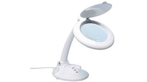 LED Magnifying Glass Lamp with Table Stand, 1.75x, 125mm, 11W