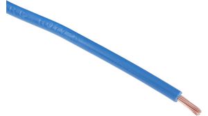 Stranded Wire PVC 1.5mm² Annealed Copper Blue H07V-K 100m