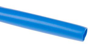 Gaine isolante, 6mm, Bleu, PVC