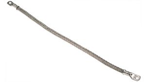 Earthing Strap M8 36.19mm² Tinned Copper 500mm