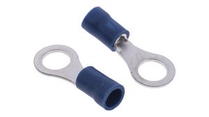 Ring Terminal, Blue, M6, 0.5 ... 2.5mm², Pack of 100 pieces