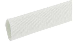Cable Sleeving 20mm Glass Fibre 5m White