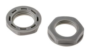 Cable Gland Locknut M16 Grey Pack of 25 pieces