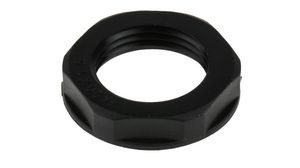 Cable Gland Locknut M20 Black Pack of 25 pieces