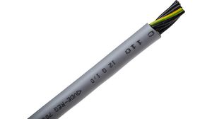 Multicore Cable, YY Unshielded, PVC, 12x 1mm², 50m, Grey