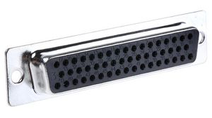 D-Sub Connector, Socket, DD-50, Soldering, Pack of 5 pieces