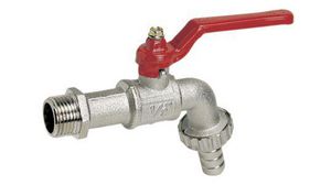 Bib Tap, Brass, 21bar, 3/4" BSP