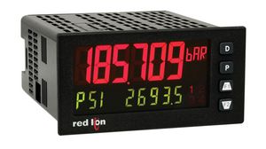 Digital Panel Meter, Strain-Gauge, 6 Digits/9 Digits, Character Height 18mm, 92x45mm, 22 ... 250 V