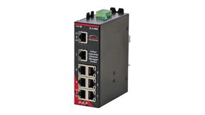 Ethernet Switch, RJ45 Ports 8, 100Mbps, Managed