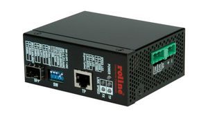 Medienkonvertert, Ethernet - Faser Single-Mode, Glasfaseranschlüsse 1SFP