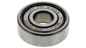 608-2Z/C3 Single Row Deep Groove Ball Bearing- Both Sides Shielded End Type, 8mm I.D, 22mm O.D