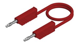 Test Lead PVC 16A Tin-Plated Brass 1.5m 1mm² Red
