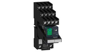 Miniature Plug-in Relay RXM, 4CO, DC, 24V, 6A, Screw Terminal