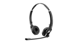 Headset, IMPACT DW, Stereo, On-Ear, 6.8kHz, Wireless / DECT, Schwarz/silber