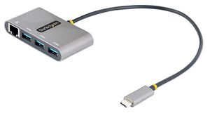 Hub USB, Spina USB-C, 3.0, USB Ports 3, Presa USB-A / Presa RJ45