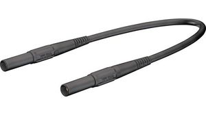 Safety Test Lead Nickel-Plated 2m Black