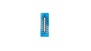 Temperaturindikator, Non-Reversible, Akryl, 116 ... 154°C, Paket med 10 delar