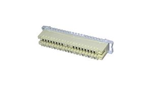 IDC Connector, Straight, Natural, Contacts - 20