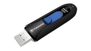USB-minnepinne, JetFlash, 16GB, USB 3.0, Svart