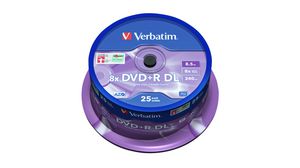 DVD+R 8.5 GB Spindle of 25