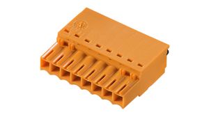 Pluggable Terminal Block, Straight, 3.5mm Pitch, 7 Poles